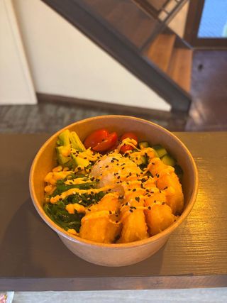 Poke Bowl Ebi Ten tempura