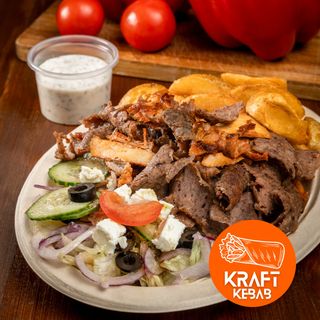 Talerz duży po naszemu z kurczakiem