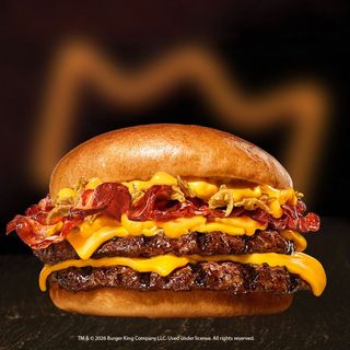 Kings Cheesy Bacon Double