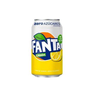 Fanta Limón Zero lata 330ml.
