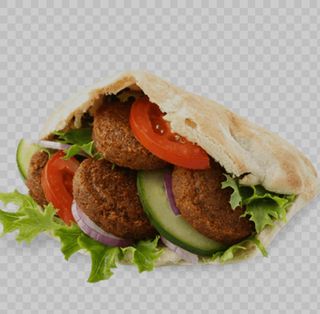 Menu 3: Pita Falafel