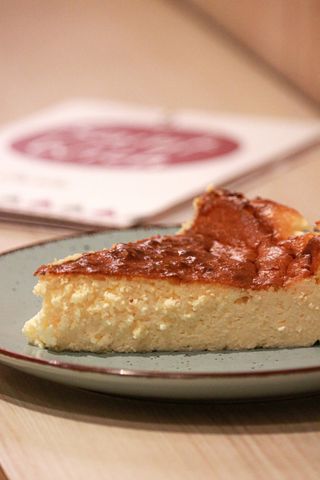 Tarta De Queso Con Frambuesa