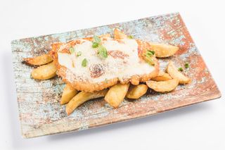 Milanese Alla Monza/Cotlet de porc gratinat