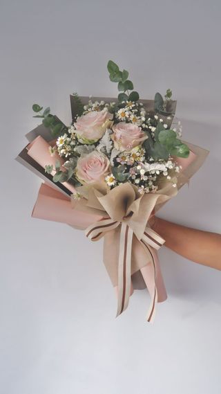 Mały bukiet kwiatów