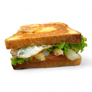 Sándwich 3. Vegetal Con  Huevo