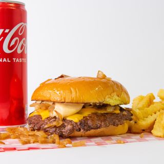 Double Cheese Sburger Menù