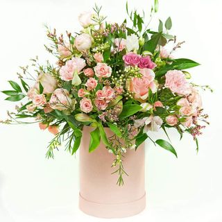 Flowerbox w odcieniu różowym