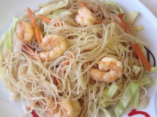 29. Fideos Fritos Con Gambas