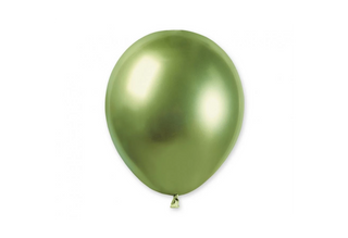 BALON metaliczny zielony