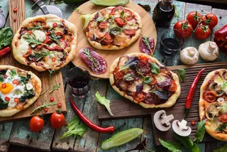 Pizza Cuatro Quesos (27 Cm.)
