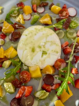 Burrata ensalada
