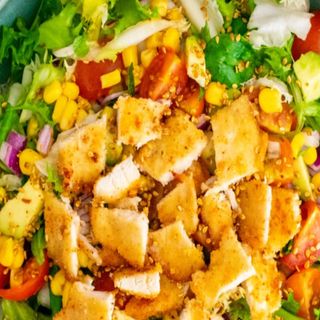 Crispy chicken salad