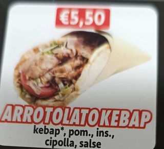 Arrotolato kebab
