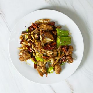 Spicy Pork with Dry Chilli