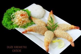 Crispy big shrimps