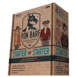 Von BARF Starter, sirova zamrznuta hrana za pse, 2,5kg