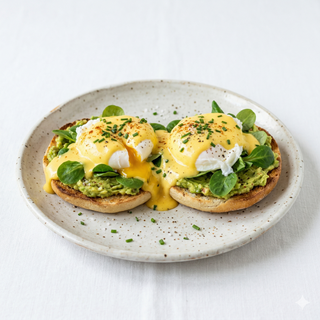 Huevos Benedictinos Con Aguacate