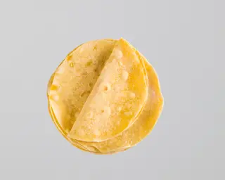 Tres tortillas de trigo