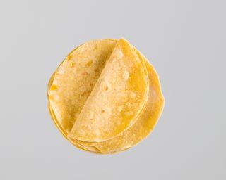 Tres tortillas de trigo