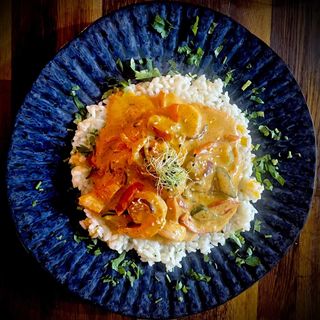 Green chicken curry