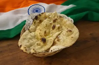 Chleb Naan z Masłem