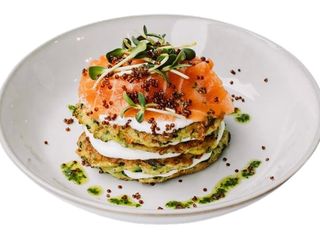 Pankejki cukini z łososiem (350g)