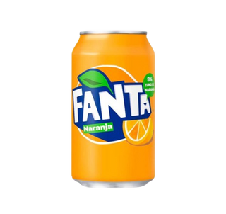 Fanta Naranja lata 330ml.