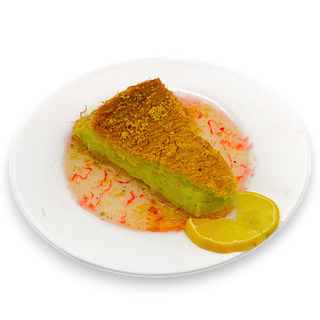 Kunafa à la crème et citron