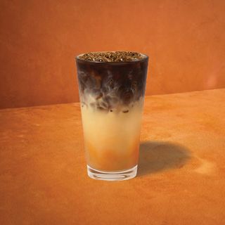 Iced Pumpkin Spice Caramel Macchiato