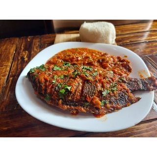 Whole Tilapia Wet Fry/Ugali