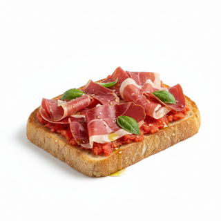 Tostada De Jamón Y Tomate