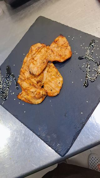 Piept de pui la gratar