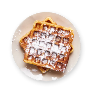 Gaufre Nutella & Banane & Amande