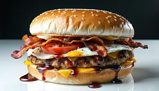 Dragon poll burger