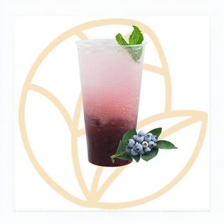 Blueberry soda