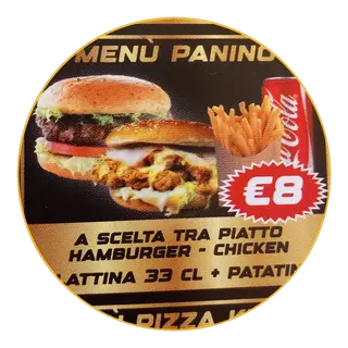 Menu panino
