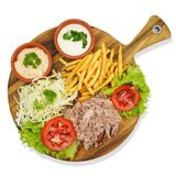 Obrok sa junetinom + Coca-Cola 0.33l