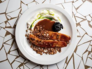 Банан з трюфельною карамеллю