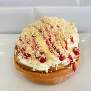 Cinnamon Roll - Strawberry Cheesecake