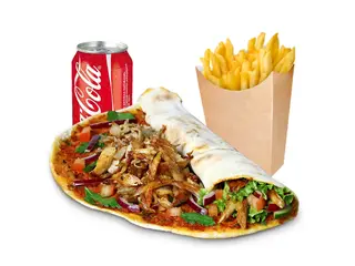 Lahmacum + Patatas Fritas + Refresco