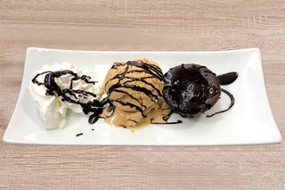 Coulant De Chocolate Con Helado 