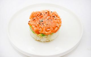 150-Tartare rice sake