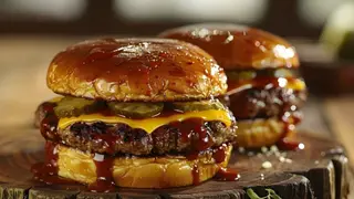 Hamburguesa BBQ