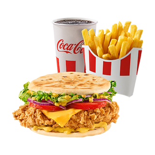 Meniu Crispy Naan Tandoori Picant