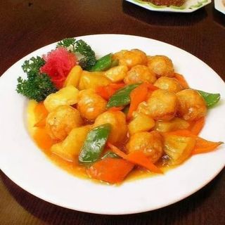 404. Pollo Agridulce Con Piña