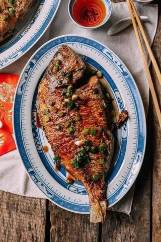 Whole fish fry