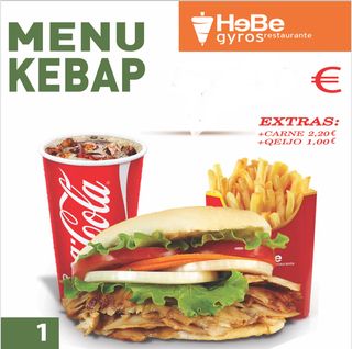 Menu 1 - Kebab