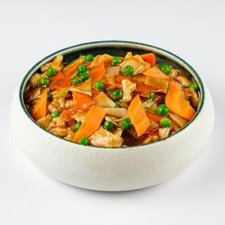 Piletina s povrćem i riža