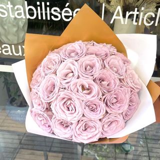Bouquet De 25 Roses lilas