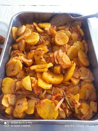 Racion de patatas a lo pobre